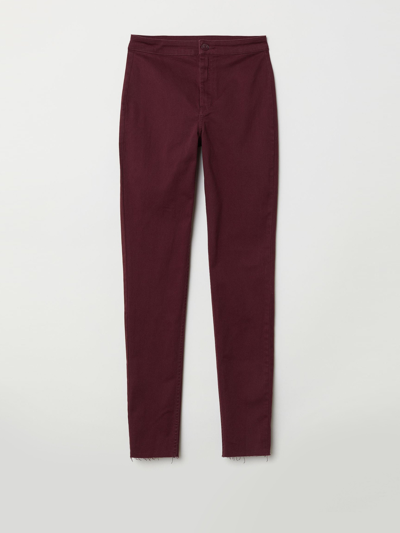 Брюки H&M модель 0663515_бордовий Фото