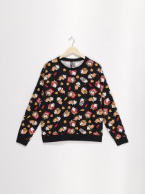 Худі та світшоти H&M модель 0570474_чорний комб. Фото