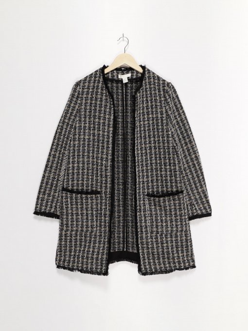 Свитры и кардиганы H&M модель 0576156_чорний комб. Фото