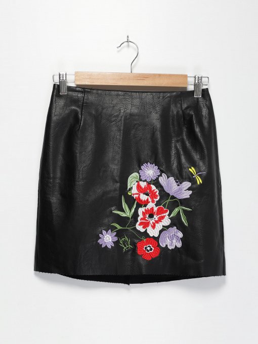 Юбки H&M модель 0580145_чорний комб. Фото