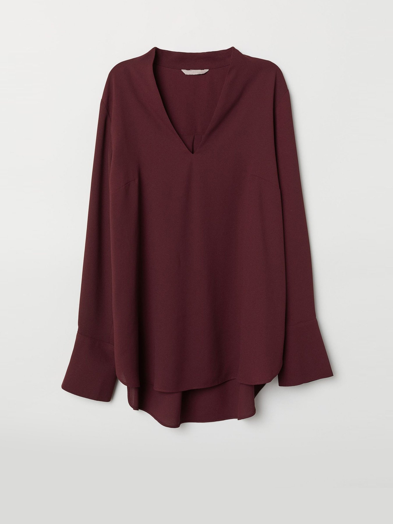 Рубашки H&M модель 0674310_т.бордовий Фото