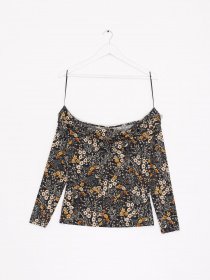 Худи и свитшоты H&M модель 0675139_чорний комб. Фото