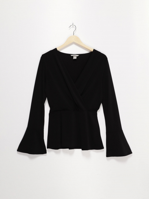 Рубашки H&M модель 0594569_чорний Фото