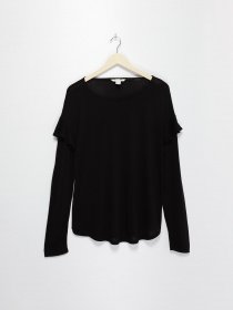 Худи и свитшоты H&M модель 0597059_чорний Фото