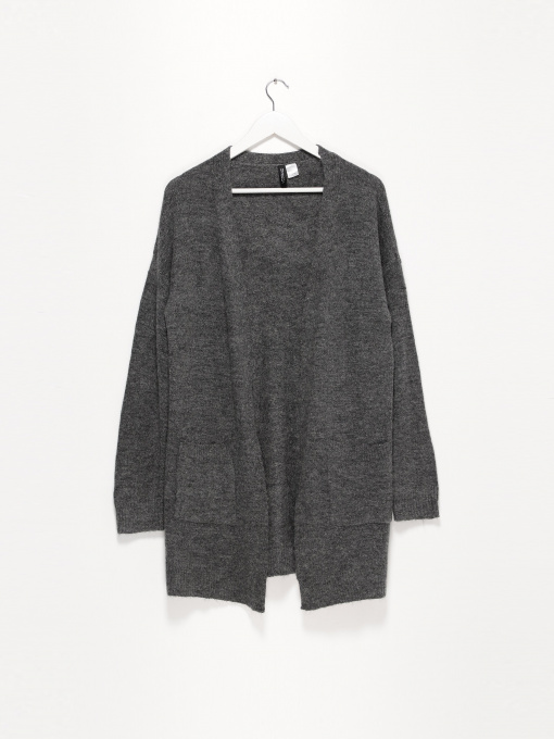 Свитры и кардиганы H&M модель 0685044_сірий Фото