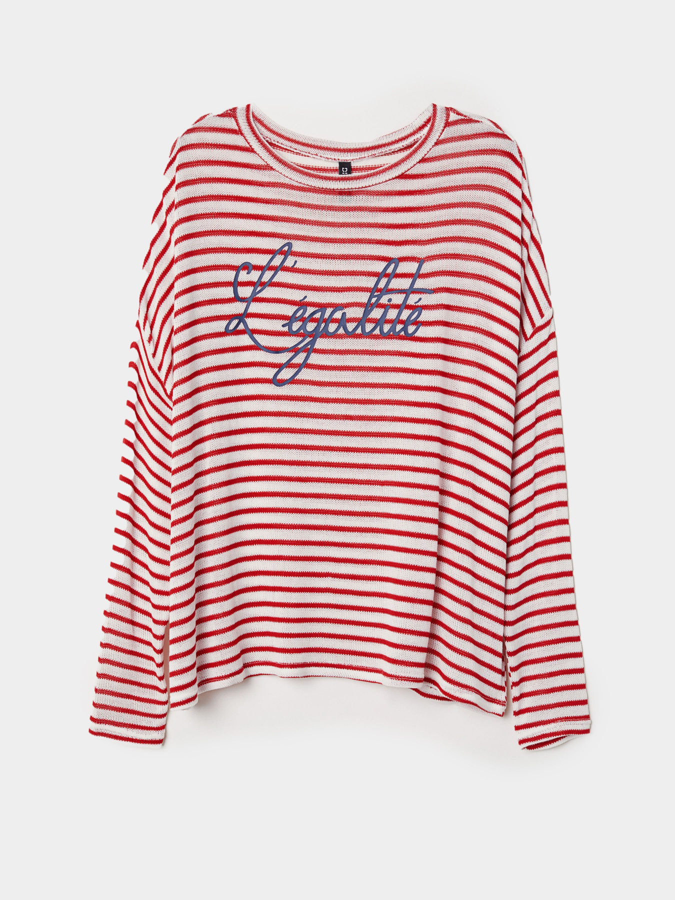 Свитры и кардиганы H&M модель 0618451_білий з червоним Фото