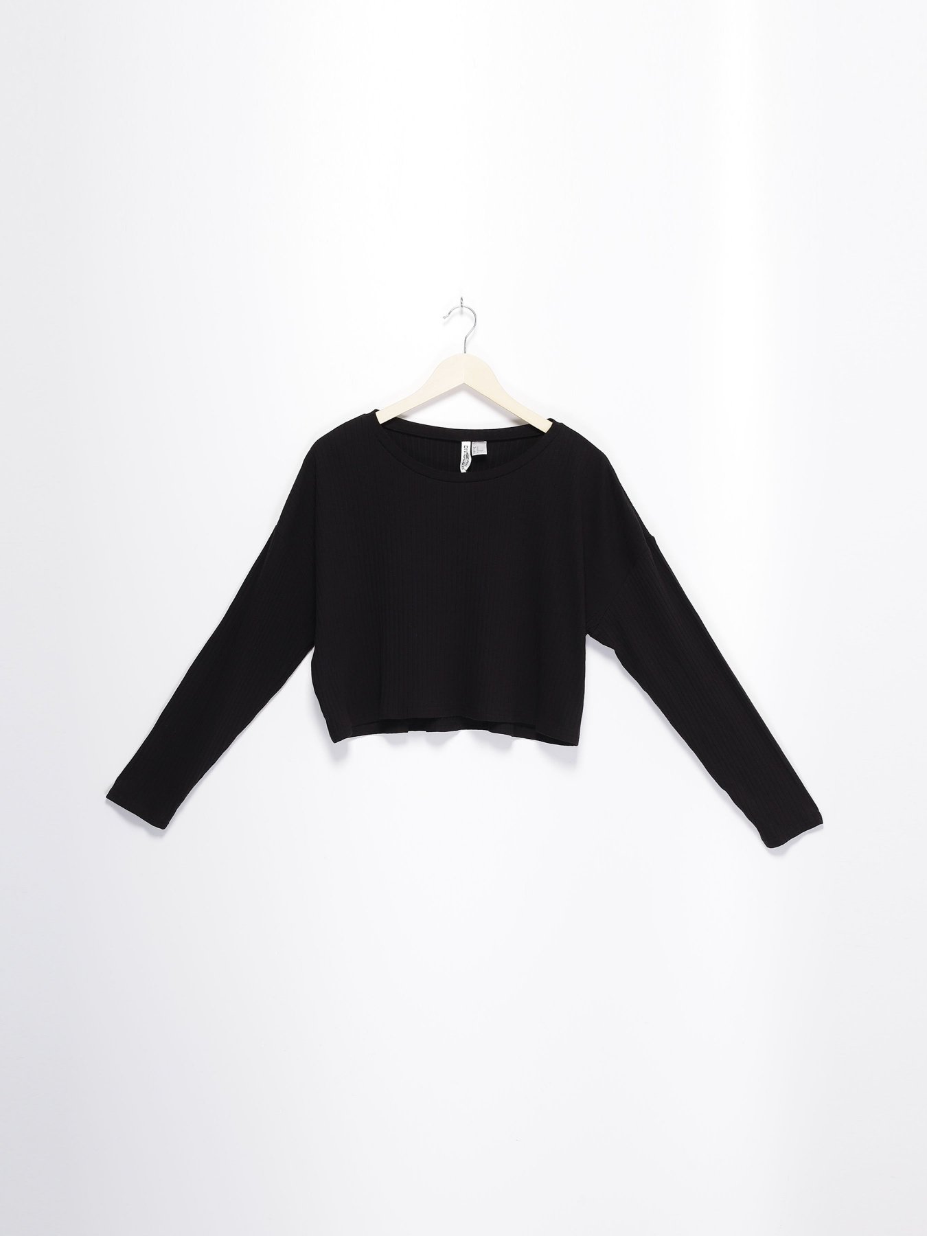 Худи и свитшоты H&M модель 0618894_чорний Фото