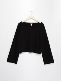 Худи и свитшоты H&M модель 0622162_чорний Фото