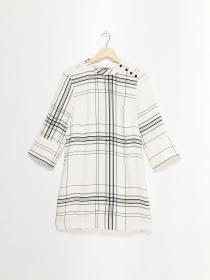 Платья H&M модель 0625773_білий комб. Фото