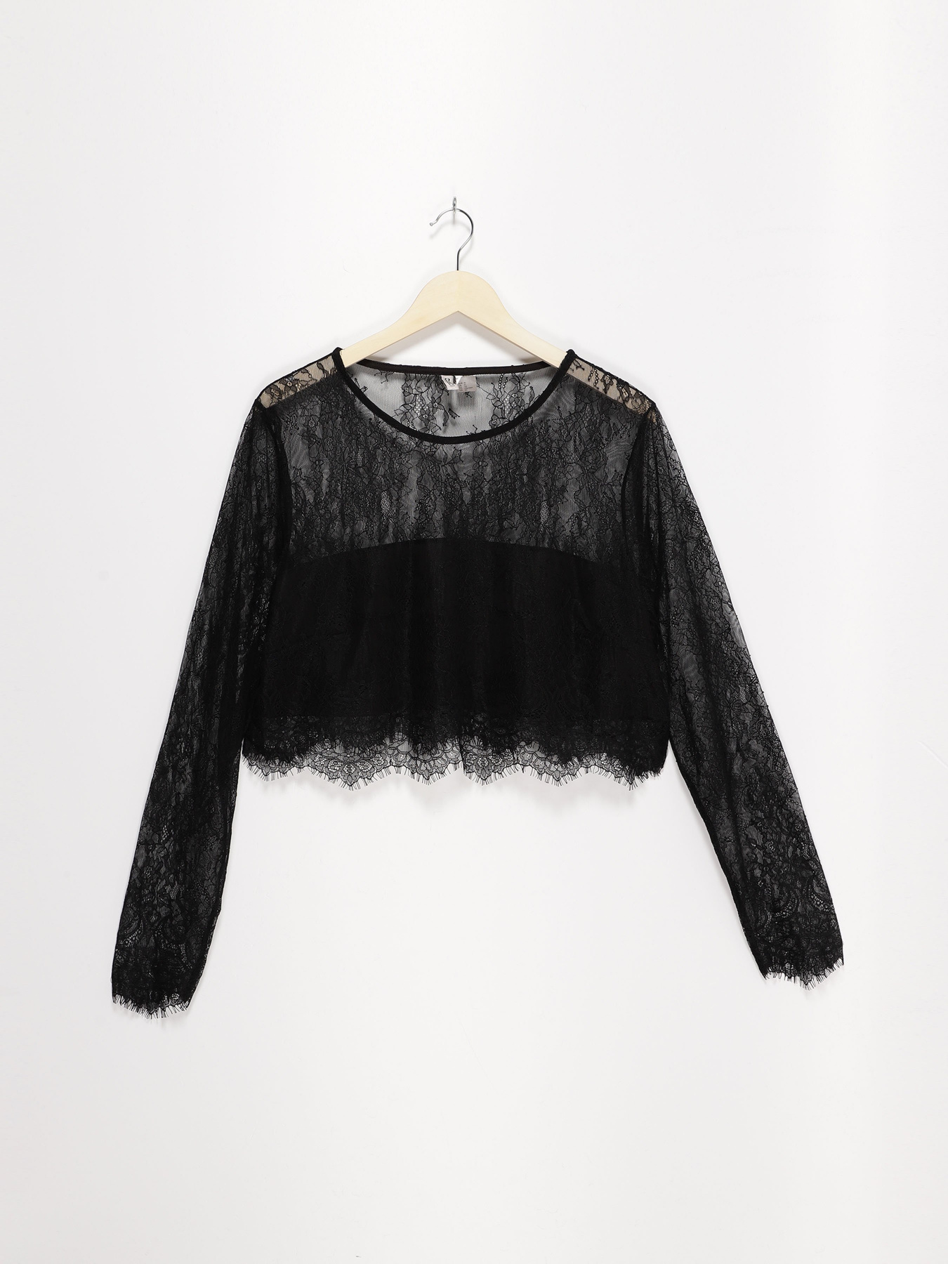 Рубашки H&M модель 0633984_чорний Фото