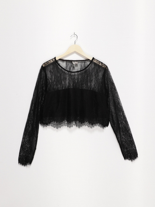 Рубашки H&M модель 0633984_чорний Фото