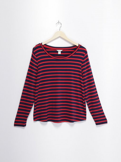 Худи и свитшоты H&M модель 0636721_т.синій з червоним Фото