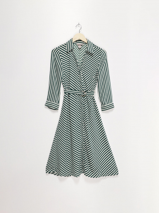 Платья H&M модель 0637283_білий з т.зеленим Фото