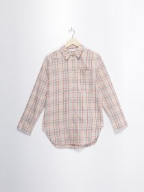 Рубашки H&M модель 0637422_с.бежевий комб. Фото