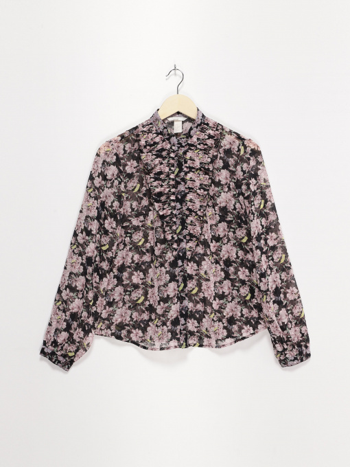 Рубашки H&M модель 0639685_чорний комб. Фото