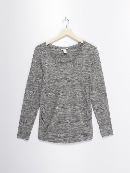 Худи и свитшоты H&M модель 0654266_сірий комб. Фото
