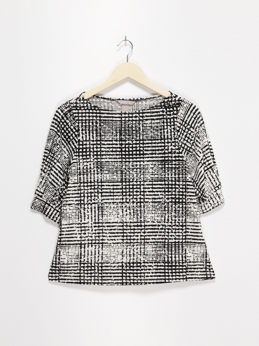 Рубашки H&M модель 0664074_білий з чорним Фото