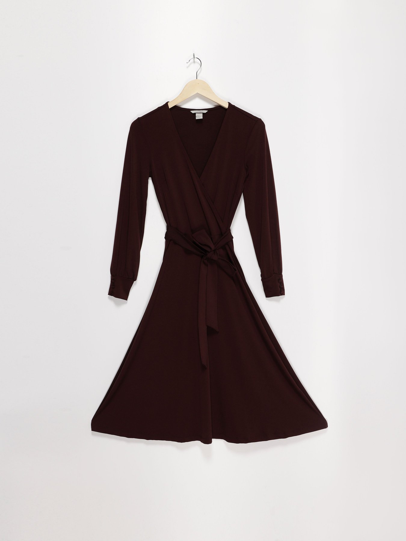 Платья H&M модель 0665481_бордовий Фото