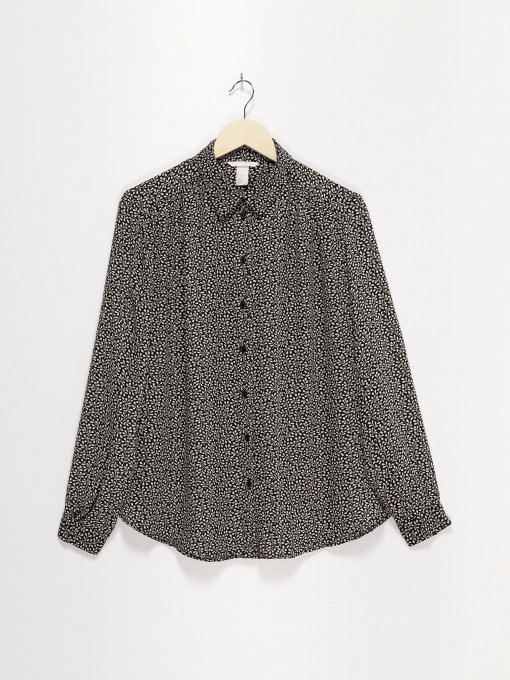Рубашки H&M модель 0667499_чорний комб. Фото