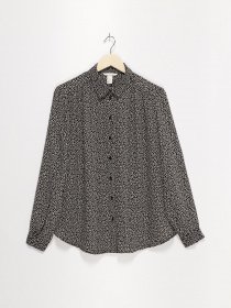 Рубашки H&M модель 0667499_чорний комб. Фото