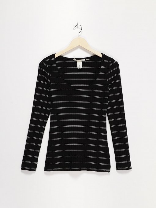 Худи и свитшоты H&M модель 0668332_чорний з білим Фото