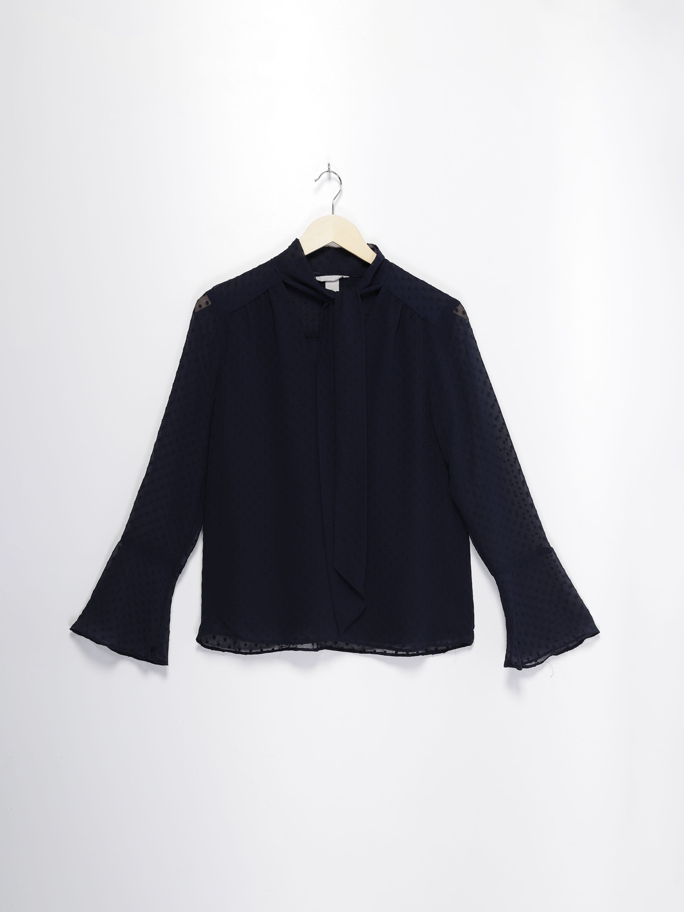 Рубашки H&M модель 0677133_т.синій Фото