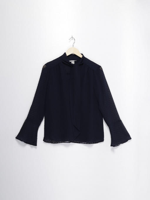 Рубашки H&M модель 0677133_т.синій Фото