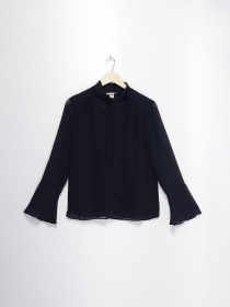 Рубашки H&M модель 0677133_т.синій Фото