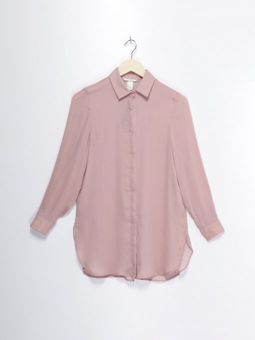 Рубашки H&M модель 0678230_с.рожевий Фото