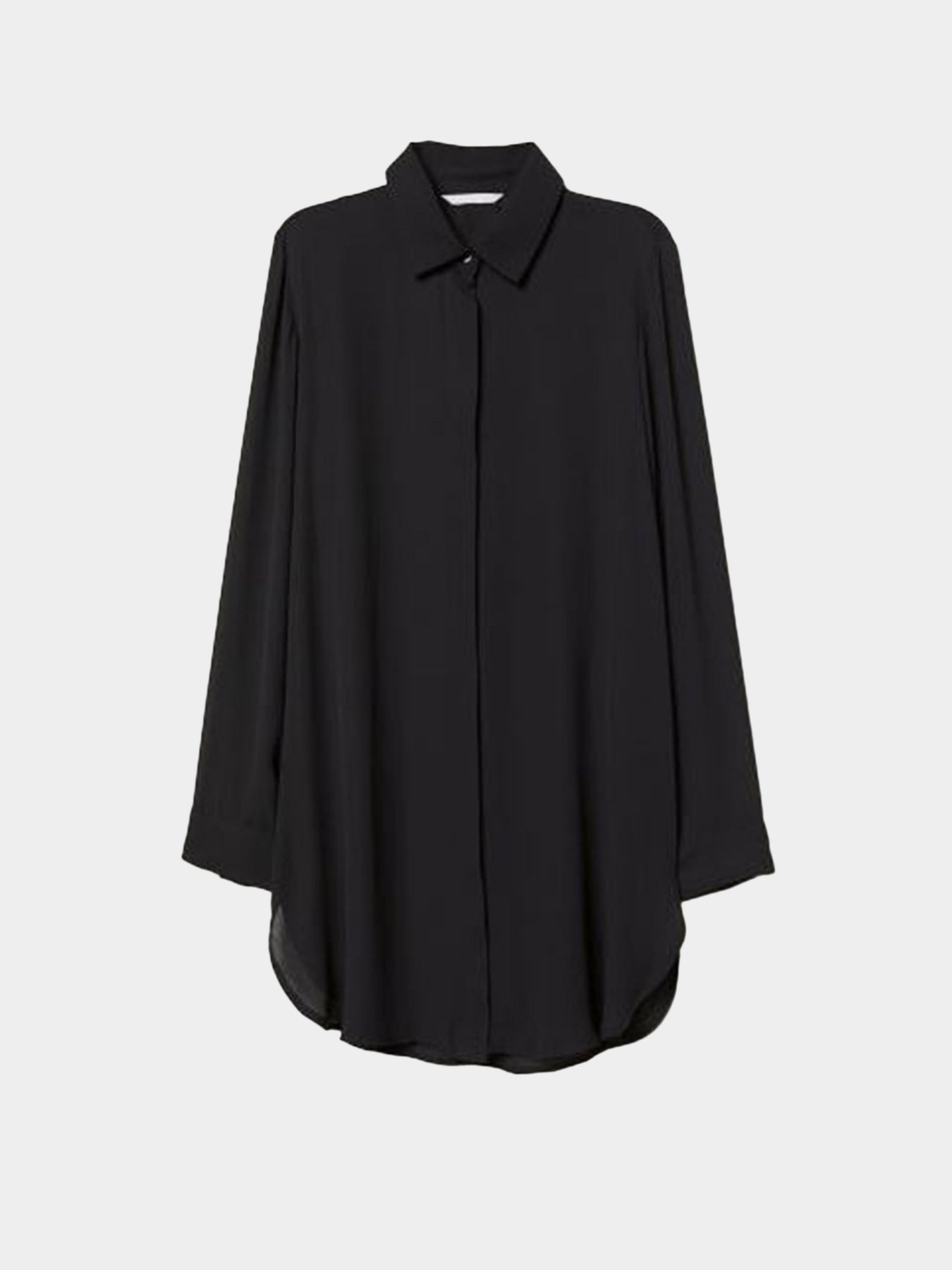 Рубашки H&M модель 0678230_чорний Фото