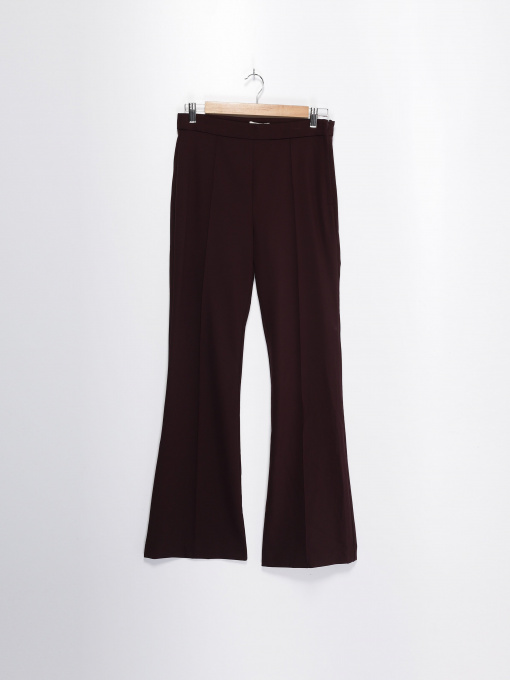 Штани H&M модель 0680186_т.бордовий Фото