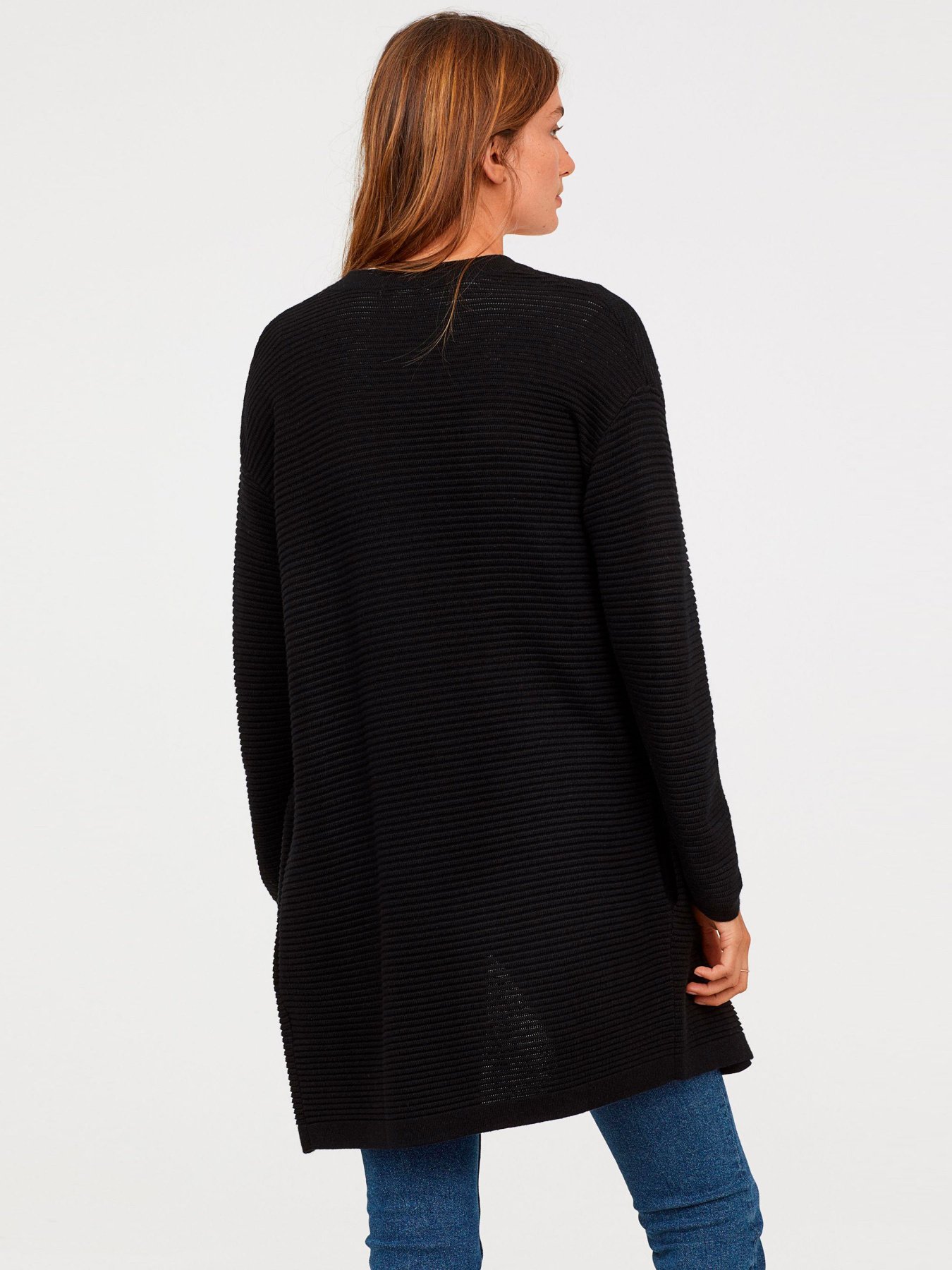 Свитры и кардиганы H&M модель 0684210_чорний Фото