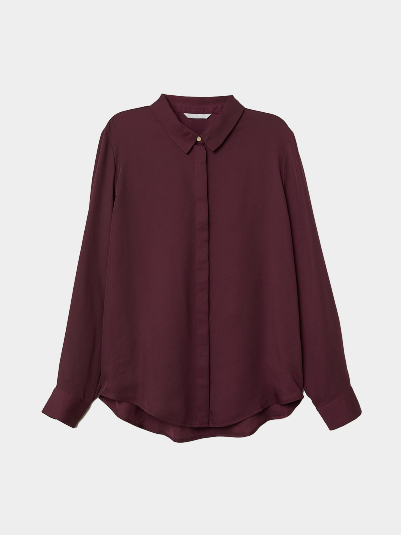 Рубашки H&M модель 0688873_бордовий Фото