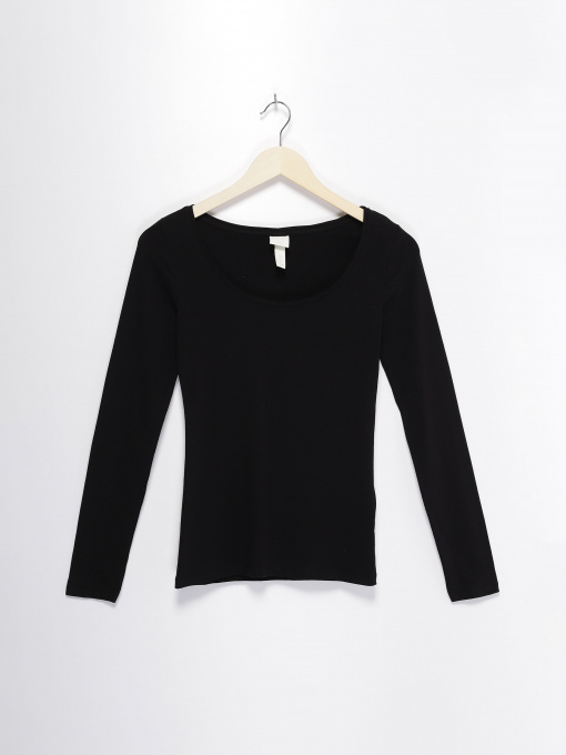 Худи и свитшоты H&M модель 0703991_чорний Фото