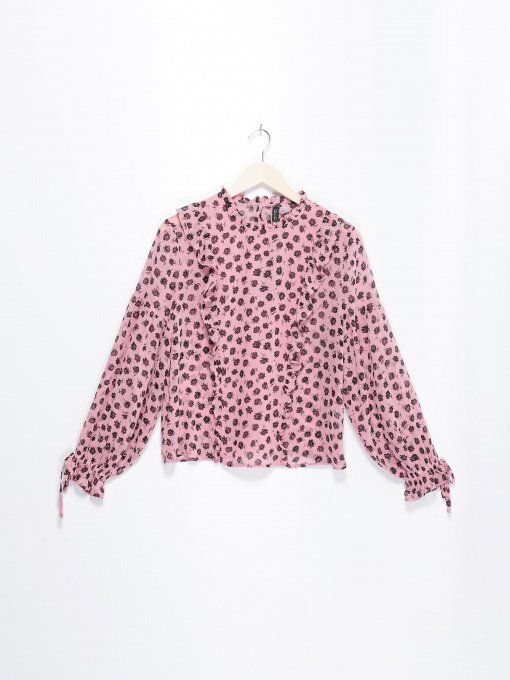 Рубашки H&M модель 0724209_с.рожевий з чорним Фото