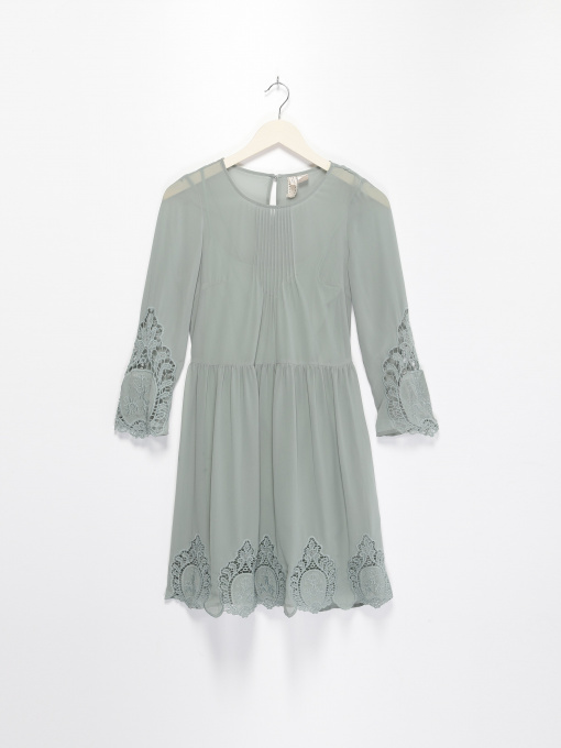 Платья H&M модель 0730153_оливковий Фото