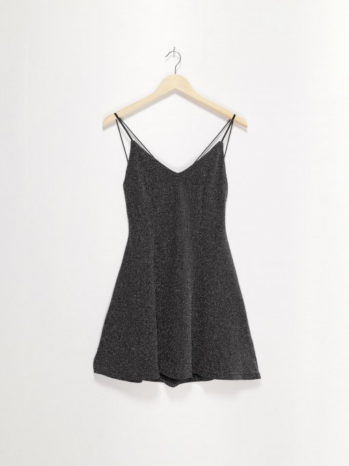 Платья H&M модель 0744005_срібний комб. Фото