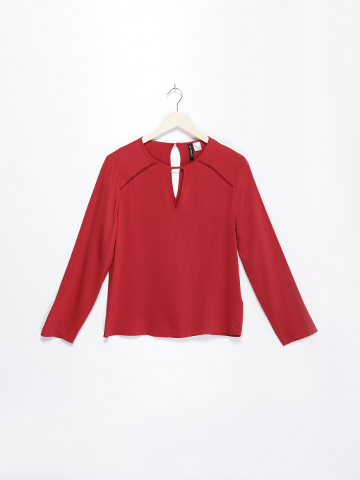 Рубашки H&M модель 0745836_т.червоний Фото