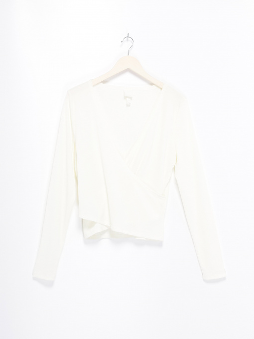 Худи и свитшоты H&M модель 0745843_білий Фото