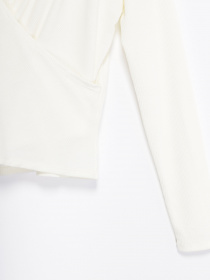 Худі та світшоти H&M модель 0745843_білий Фото