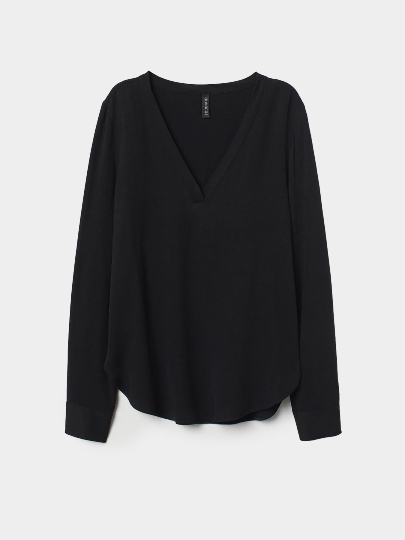 Рубашки H&M модель 0756628_чорний Фото