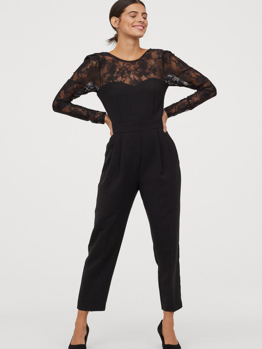 Комбинезоны H&M модель 0828992_чорний Фото