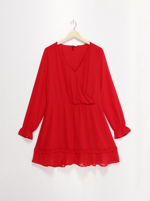 Платья H&M модель 0829432_червоний Фото