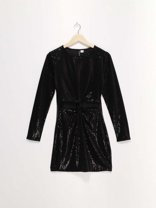 Платья H&M модель 0832323_чорний Фото