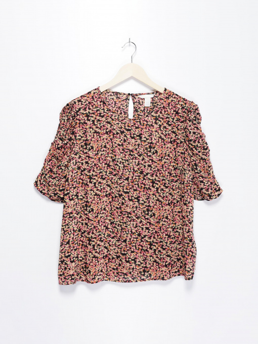 Рубашки H&M модель 0840604_чорний комб. Фото