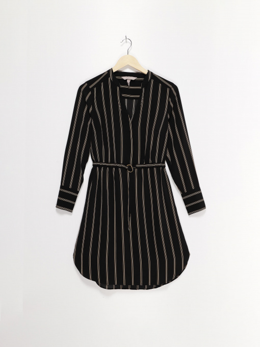 Платья H&M модель 0860523_чорний комб. Фото