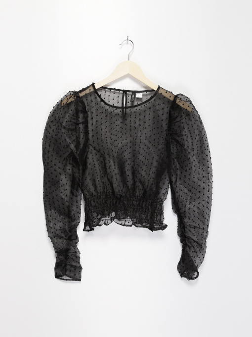 Рубашки H&M модель 08884552_чорний Фото