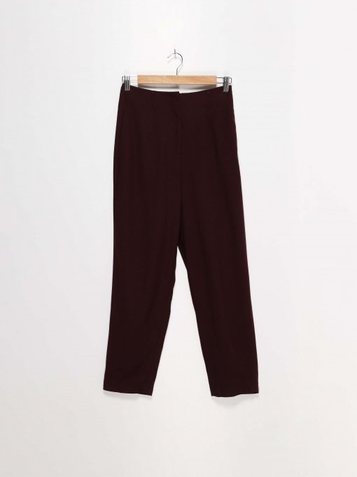 Штани H&M модель 0889669_бордовий Фото