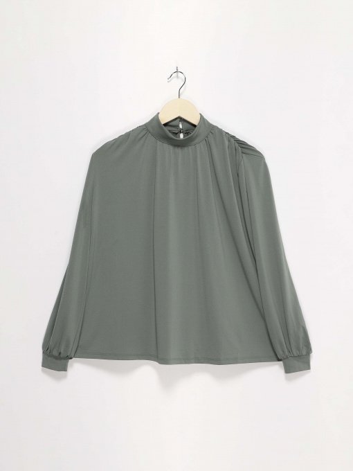 Рубашки H&M модель 0920529_оливковий Фото