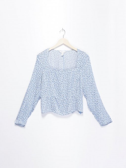 Рубашки H&M модель 0942342_с.синій комб. Фото